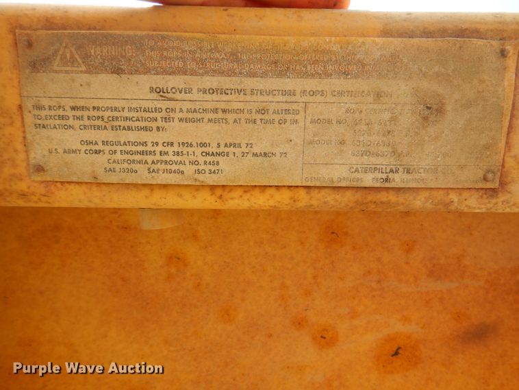 image for item DG1722 1977 Caterpillar 631D  water wagon