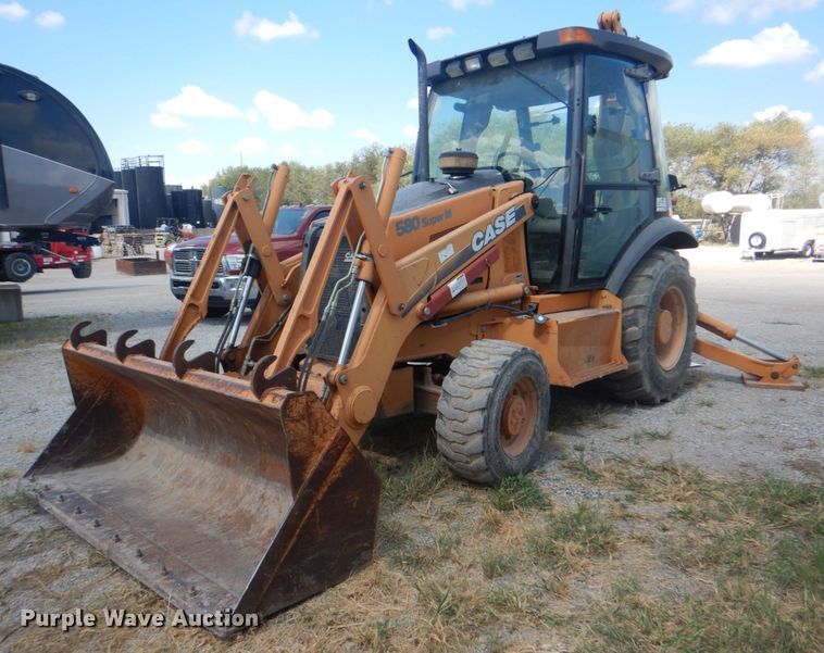 image for item DG1729 2002 Case 580 Super M  backhoe