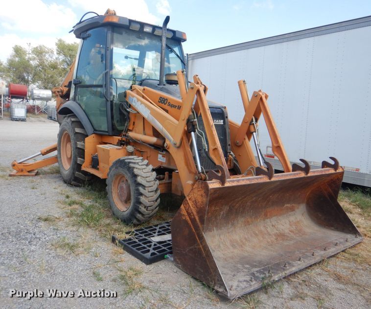 image for item DG1729 2002 Case 580 Super M  backhoe
