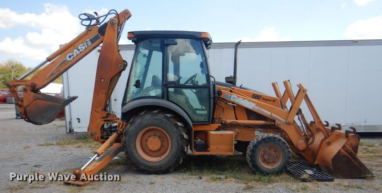 image for item DG1729 2002 Case 580 Super M  backhoe
