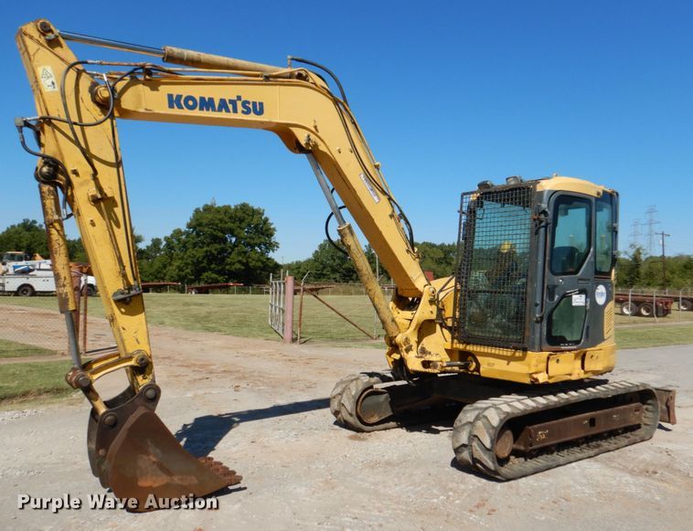 image for item DG1747 2009 Komatsu PC88MR-8  mini excavator