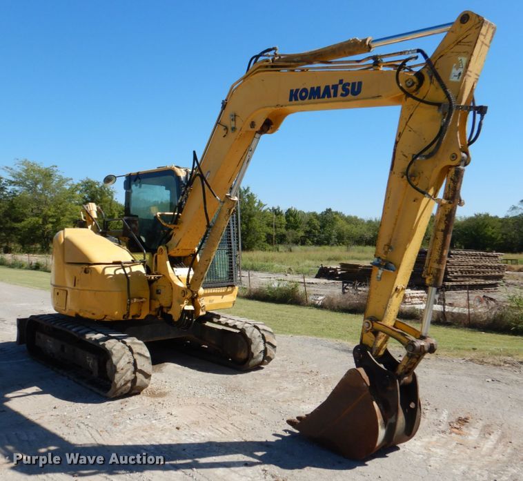 image for item DG1747 2009 Komatsu PC88MR-8  mini excavator