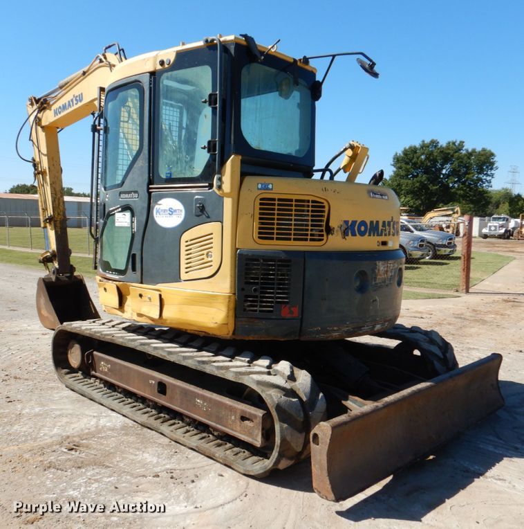 image for item DG1747 2009 Komatsu PC88MR-8  mini excavator