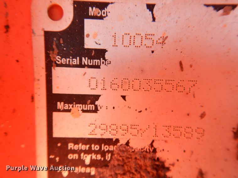 image for item DG1770 2008 JLG 10054  telehandler