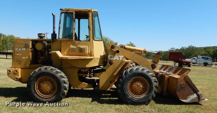 image for item DG1783 1985 Caterpillar 926  wheel loader