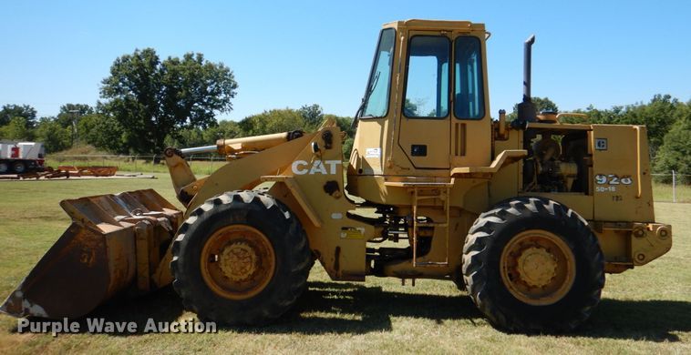 image for item DG1783 1985 Caterpillar 926  wheel loader