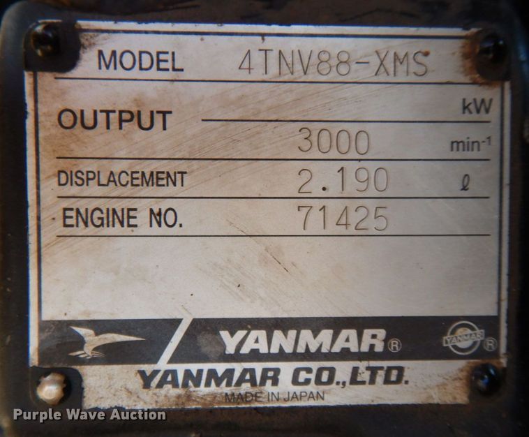 image for item DJ0788 2008 Mustang 2044  skid steer loader