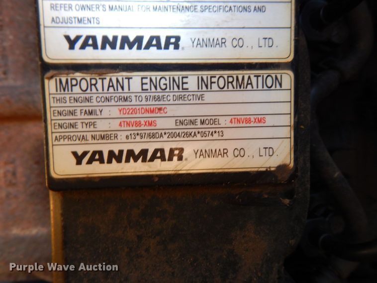 image for item DJ0788 2008 Mustang 2044  skid steer loader