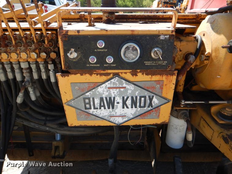 image for item DJ0790 Blaw-Knox M45OD-01-145  paver