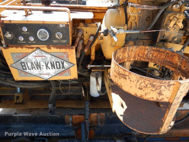 image for item DJ0790 Blaw-Knox M45OD-01-145  paver