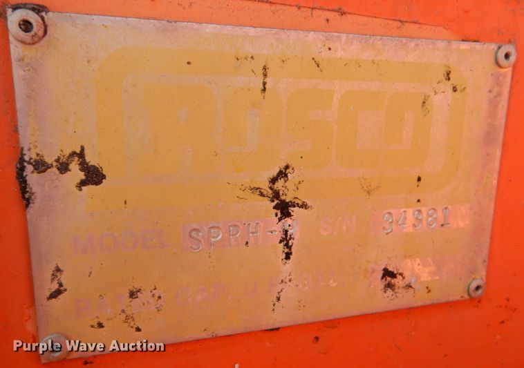 image for item DJ0795 1996 Rosco SPRHH  chip spreader