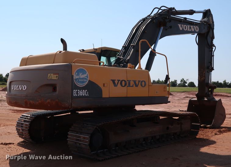 image for item DJ1947 2008 Volvo EC360C L  excavator