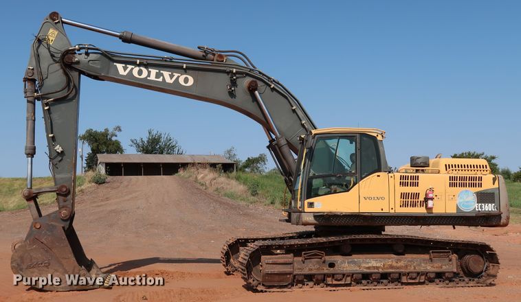 image for item DJ1947 2008 Volvo EC360C L  excavator