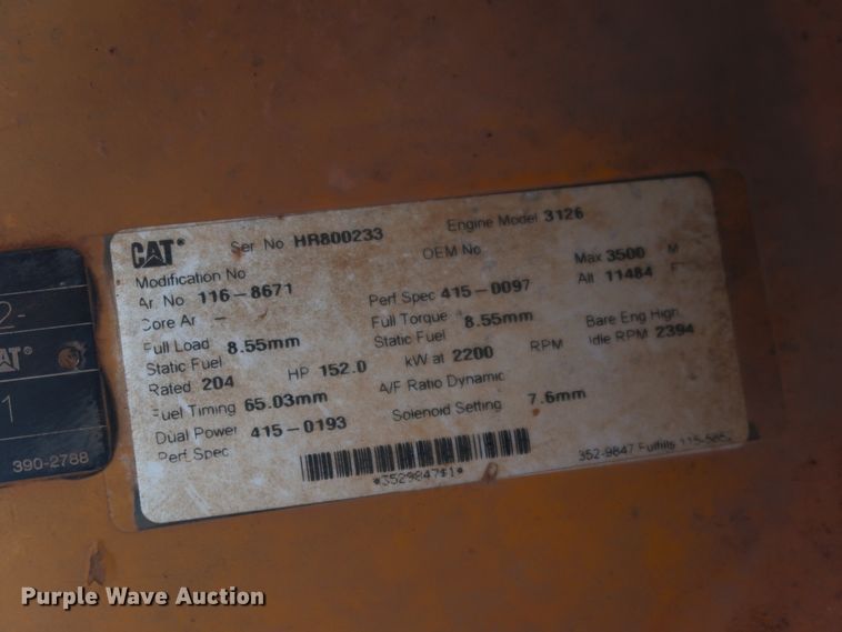 image for item DJ1949 2002 Caterpillar 962G  wheel loader