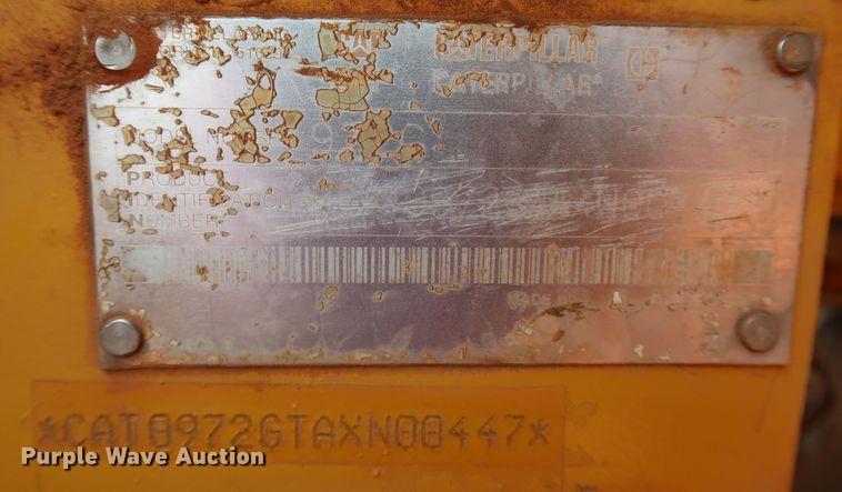 image for item DJ1950 2005 Caterpillar 972G Series II  wheel loader