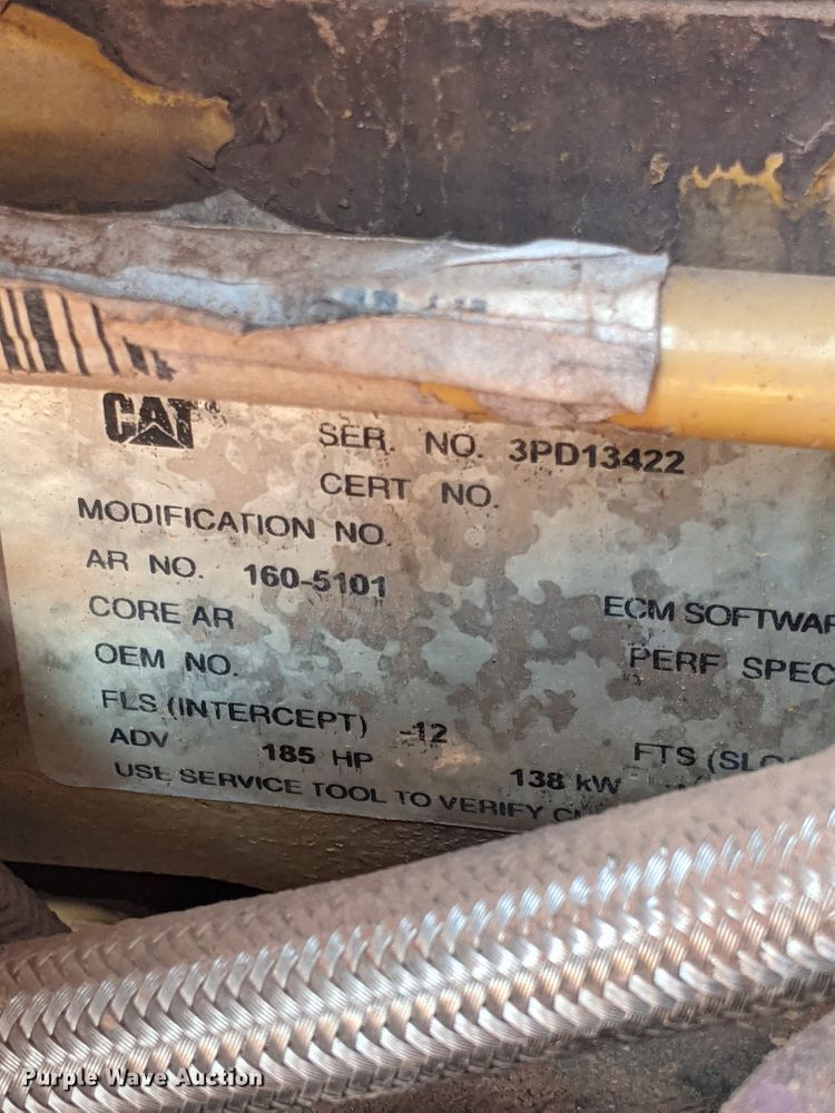 image for item DJ1951 2005 Caterpillar 140H VHP  motor grader