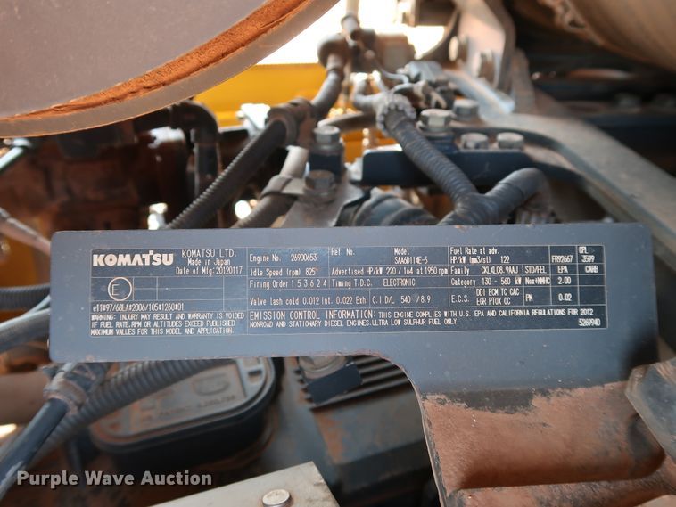 image for item DJ1953 2012 Komatsu D65EX-17  dozer