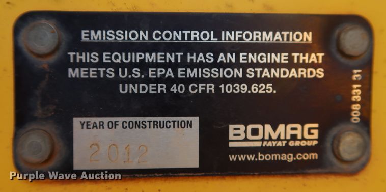 image for item DJ1955 2012 Bomag MPH364R-2  recycler
