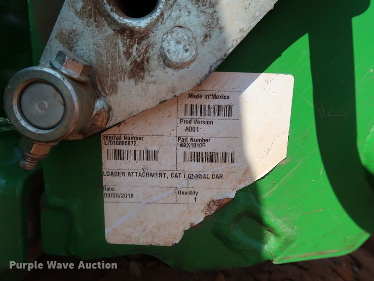 image for item DJ1958 2018 John Deere 5100E  MFWD tractor