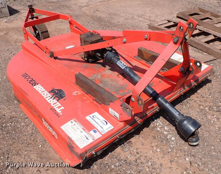 image for item DJ1959 2018 Woods BB60CX  rotary mower