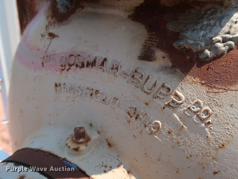 image for item DJ1961 Gorman Rupp  pump