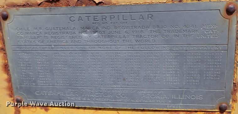 image for item DJ1970 Caterpillar  motor grader