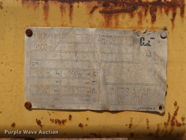 image for item DJ1974 Caterpillar 136-0497  84"L forks