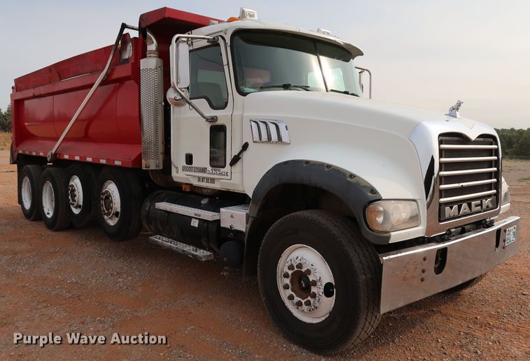 image for item DJ1977 2007 Mack Granite CTP713  dump truck