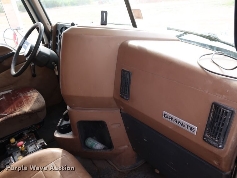 image for item DJ1977 2007 Mack Granite CTP713  dump truck