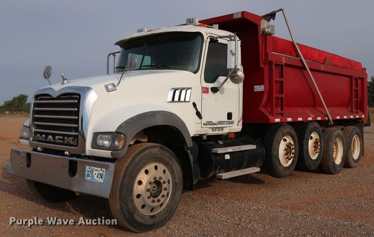 image for item DJ1978 2007 Mack Granite CTP713  dump truck