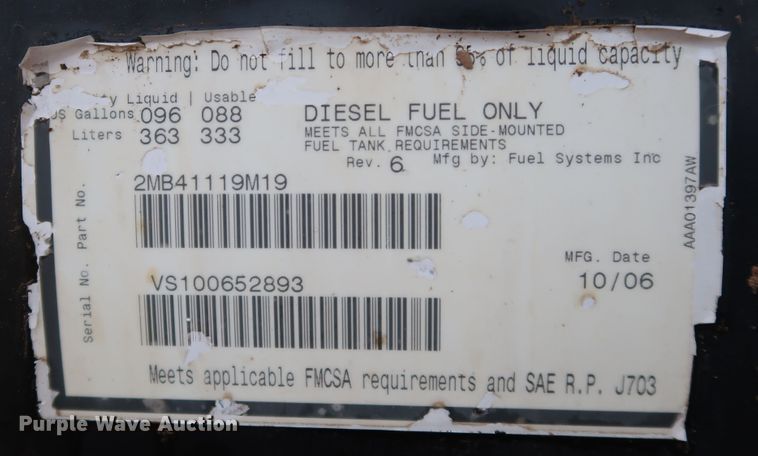 image for item DJ1978 2007 Mack Granite CTP713  dump truck