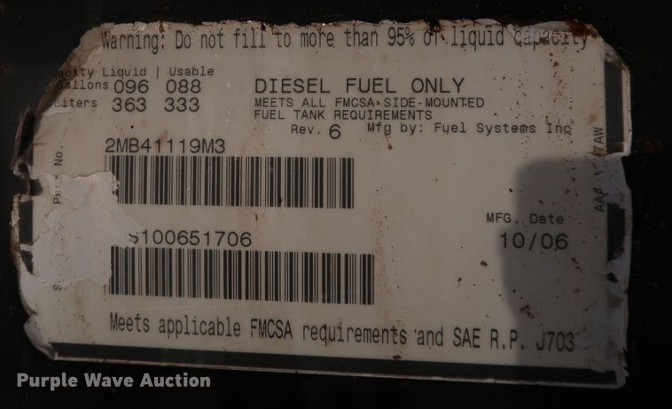 image for item DJ1978 2007 Mack Granite CTP713  dump truck