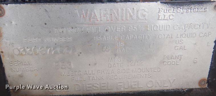 image for item DJ7302 2003 Sterling L7500  sewer jetter truck