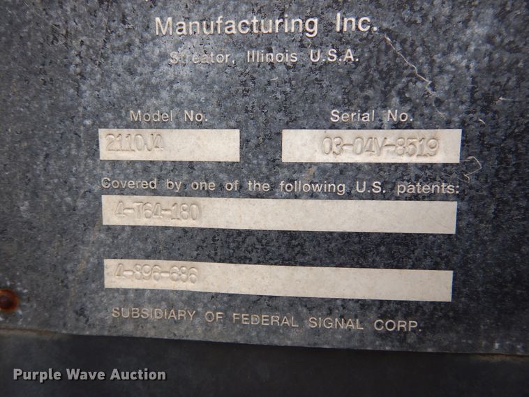 image for item DJ7302 2003 Sterling L7500  sewer jetter truck