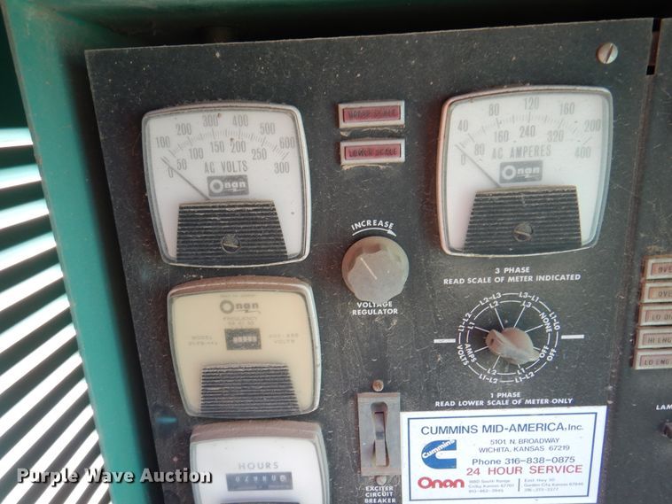 image for item DK8240 Onan 70.0 KR-15R/13901S  generator