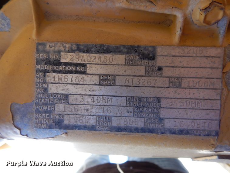 image for item DK8241 Caterpillar 3208  generator