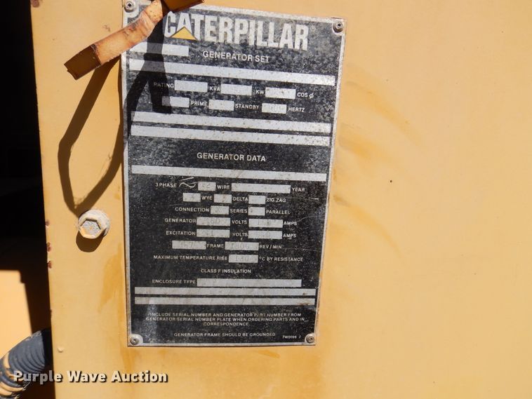 image for item DK8241 Caterpillar 3208  generator