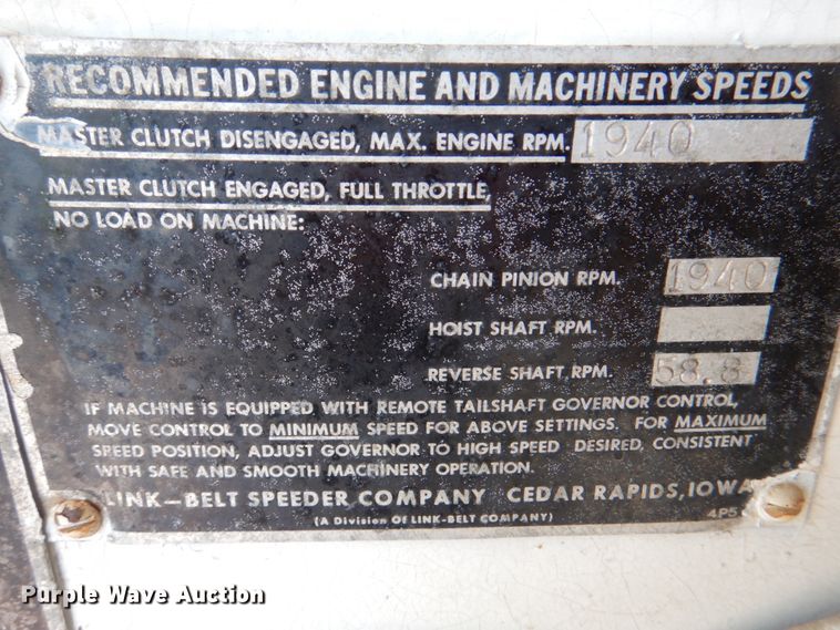 image for item DL0141 Link Belt HC138  crane