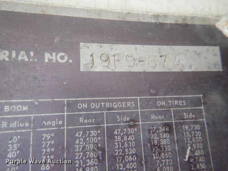 image for item DL0141 Link Belt HC138  crane