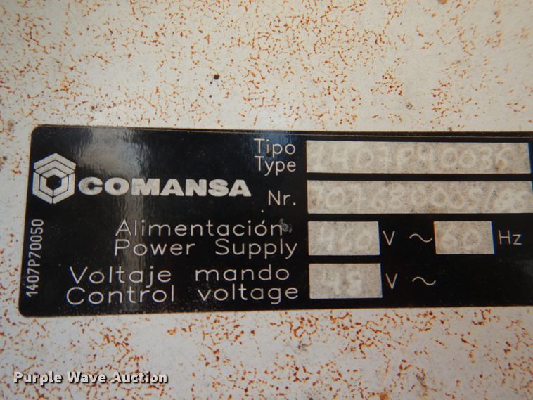 image for item DL0142 2004 Comansa 5LC3510  tower crane