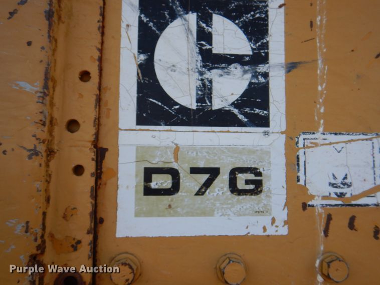 image for item DL0171 1975 Caterpillar D7G  dozer