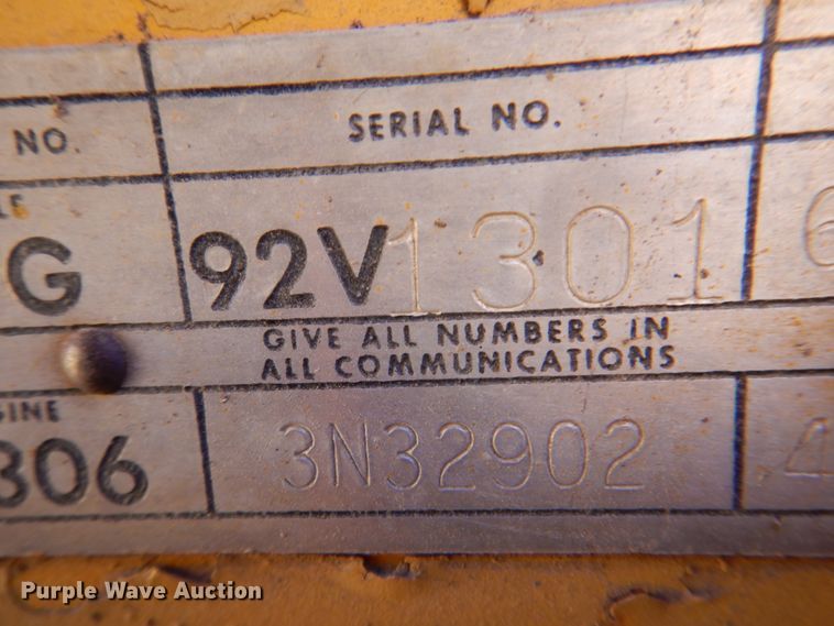 image for item DL0171 1975 Caterpillar D7G  dozer