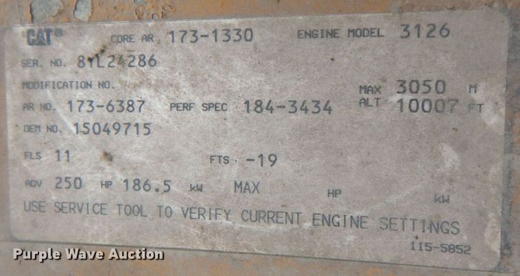 image for item DL0178 2000 Chevrolet C8500  bucket truck