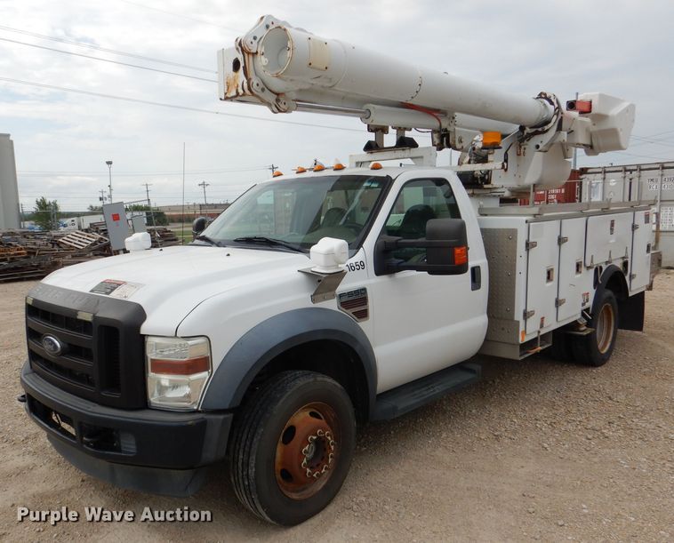 image for item DL3102 2009 Ford F550 Super Duty XL  bucket truck