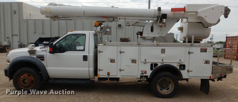 image for item DL3102 2009 Ford F550 Super Duty XL  bucket truck