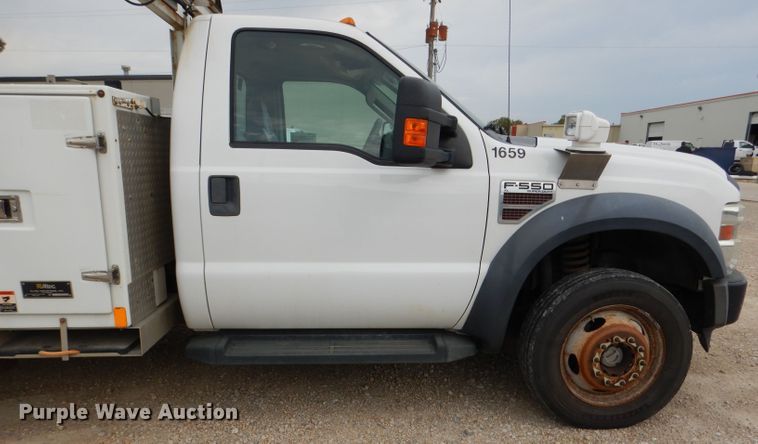 image for item DL3102 2009 Ford F550 Super Duty XL  bucket truck