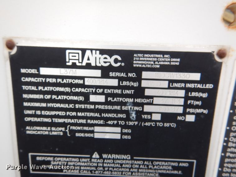 image for item DL3102 2009 Ford F550 Super Duty XL  bucket truck