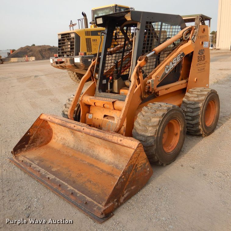 image for item DL3150 2007 Case 450  skid steer loader