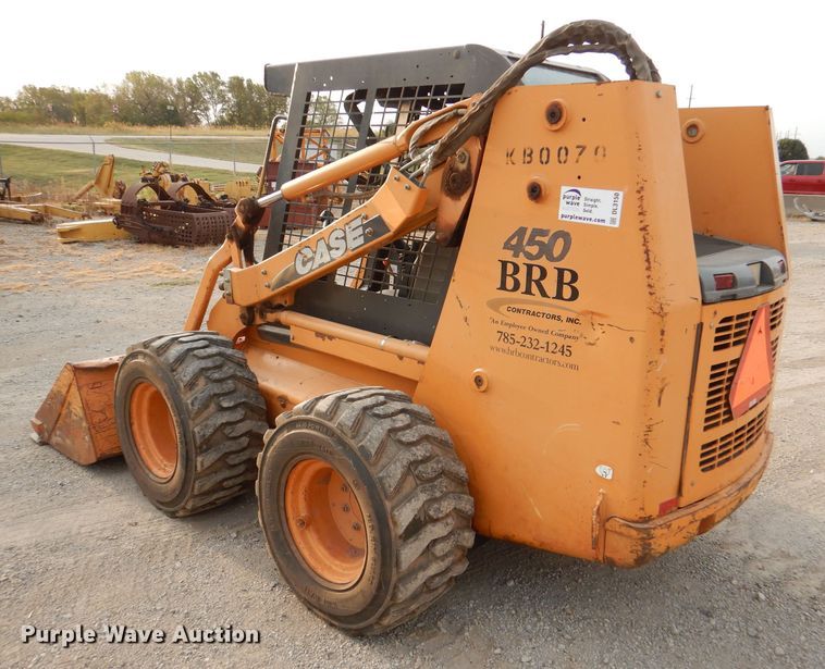 image for item DL3150 2007 Case 450  skid steer loader