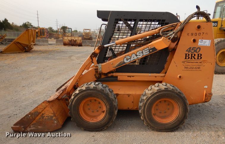 image for item DL3150 2007 Case 450  skid steer loader